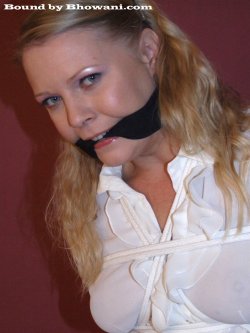 Abigail Toyne Gagged