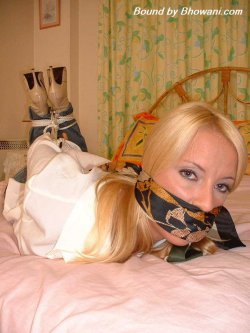 Debby Turpin Hogtied