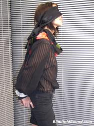 Chrissy, Blindfold Bound: Catwalk Bondage