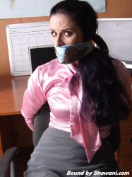 Caroline Pierce, Perils in Pink Satin 3