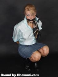 Savannah, Standing for Her Bondage
