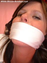 Our Gorgeous Girls, Friday Feature: White OTM Gagged