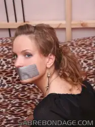 Photo of Our Gorgeous Girls in bondage.