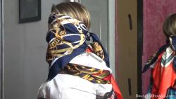 Photo of Chloe Toy in bondage.